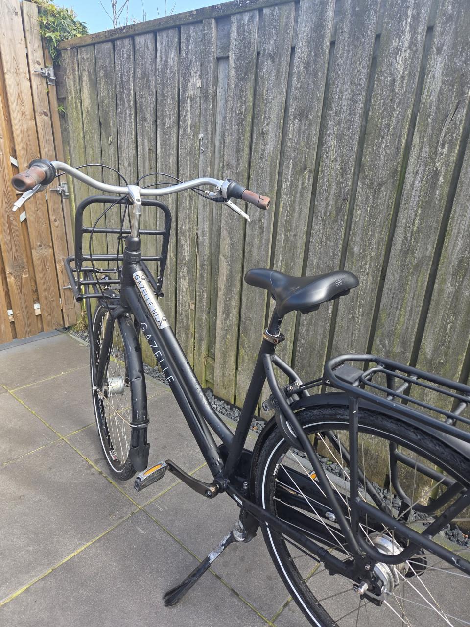Gazelle Transportfiets Matzwart – 7 Versnellingen