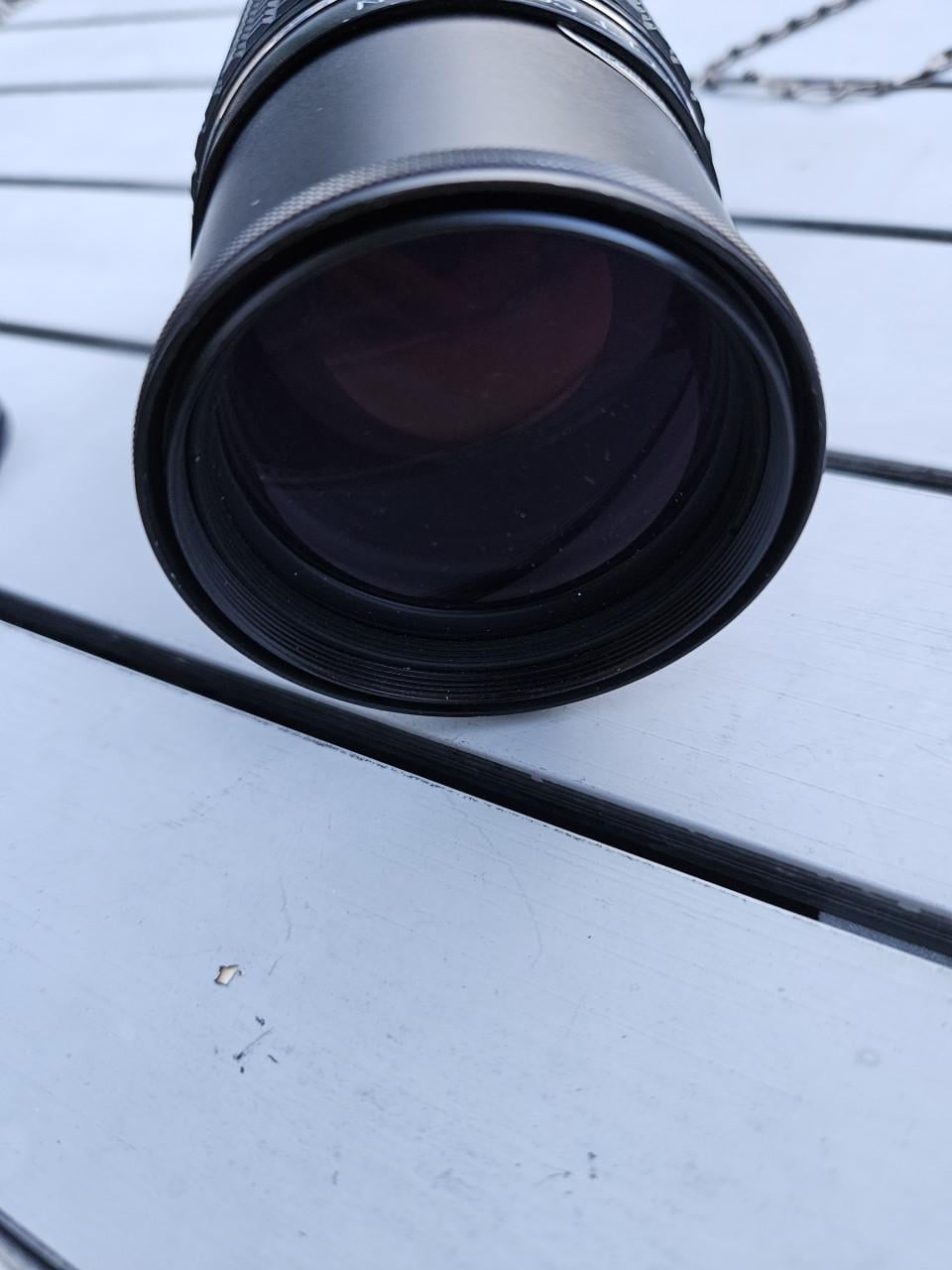 Mooie SMC Pentax-M 1:4 200mm Telelens in zeer nette staat