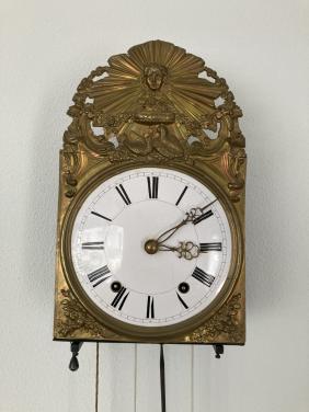 Antieke Franse comtoiseklok