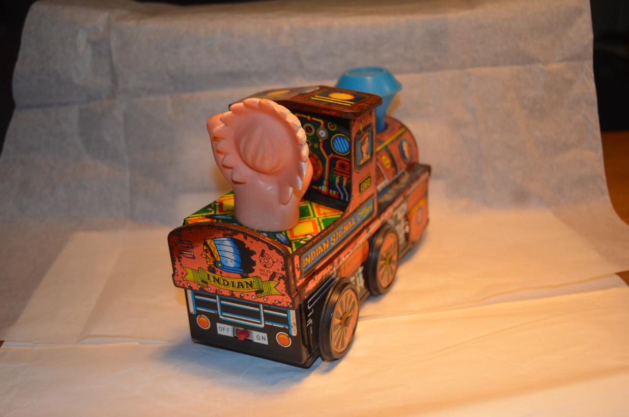 Blikken trein jaren '60 'Indian Signal Choo Choo'