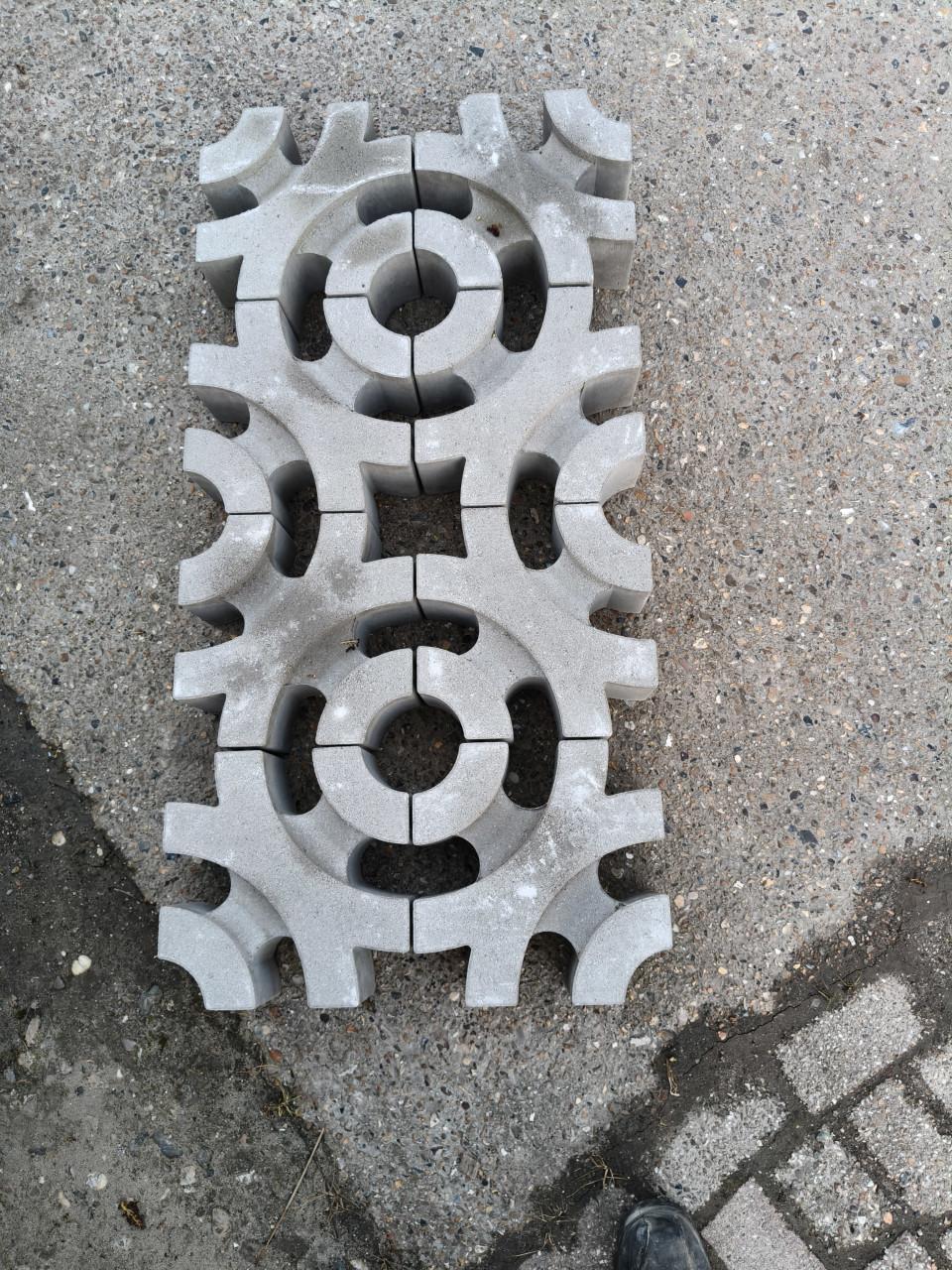 Gras betonblokken marlux virage