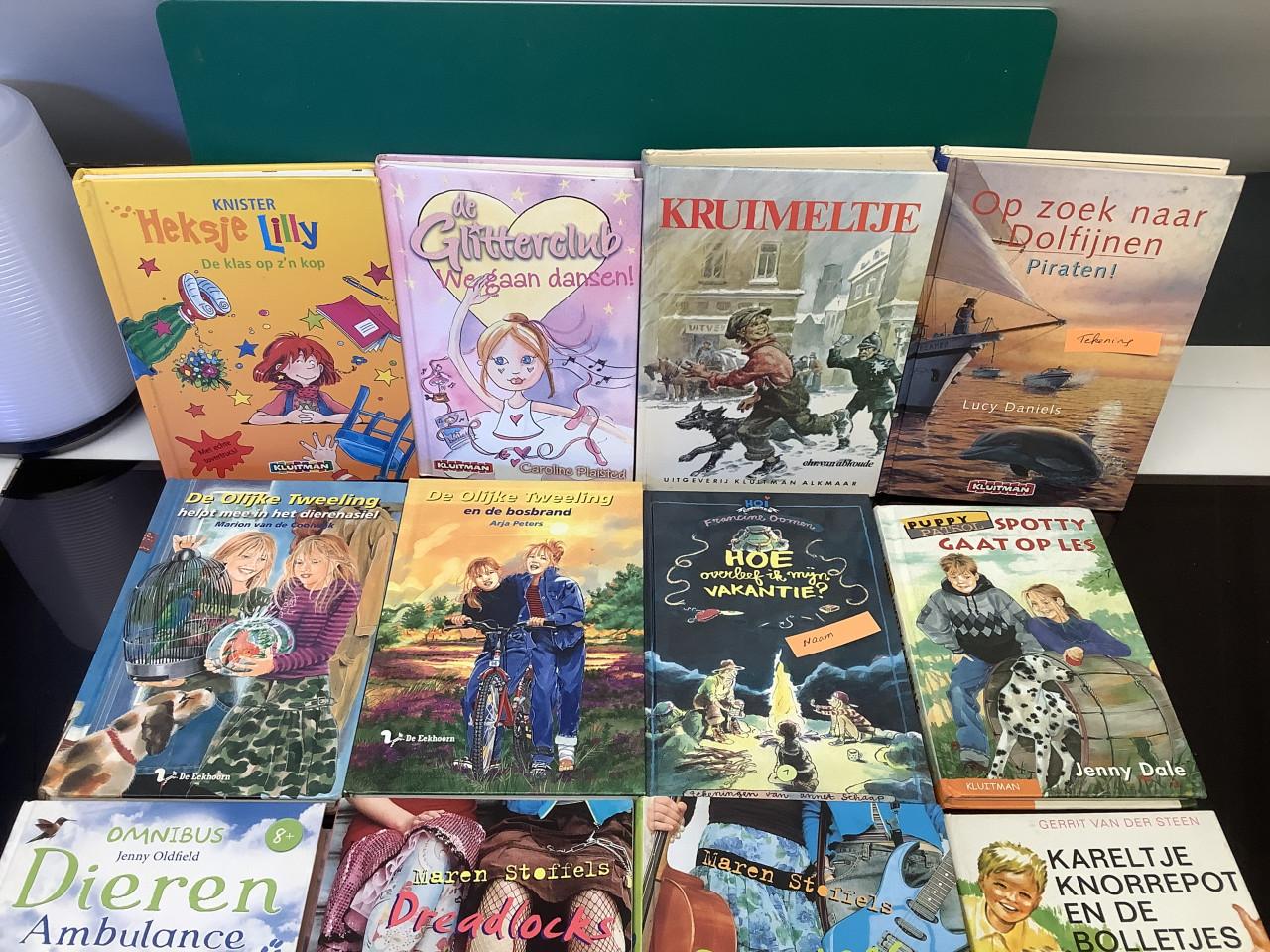 Stapel kinderboeken, Verschillende schrijvers, -sters. Alles = €10,00