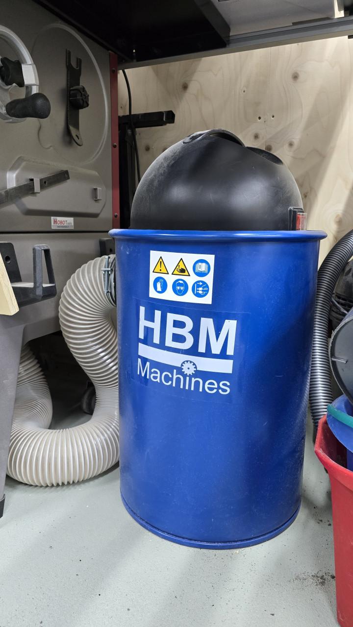 Lumberjack zaagtafel met stof afzuiging