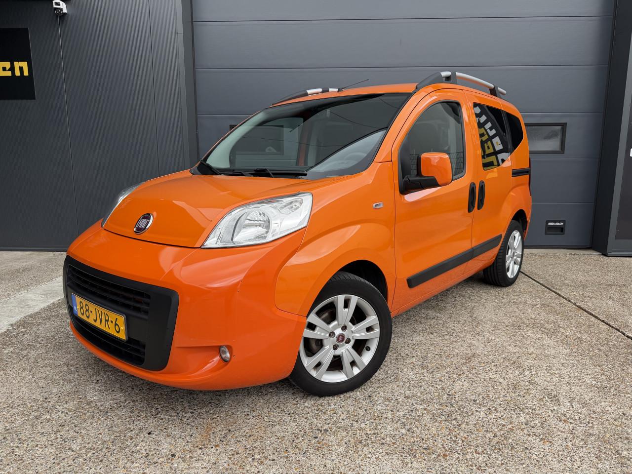 Fiat Qubo 1.4 Dynamic 54KW 5DRS 2009 Oranje Airco Apk Nap