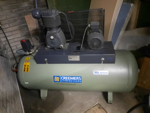Compressor zgan Creemers 380V 270liter tank