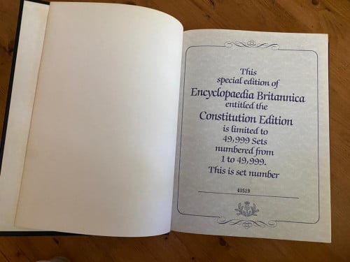 Britannica encyclopedie Limited Edition