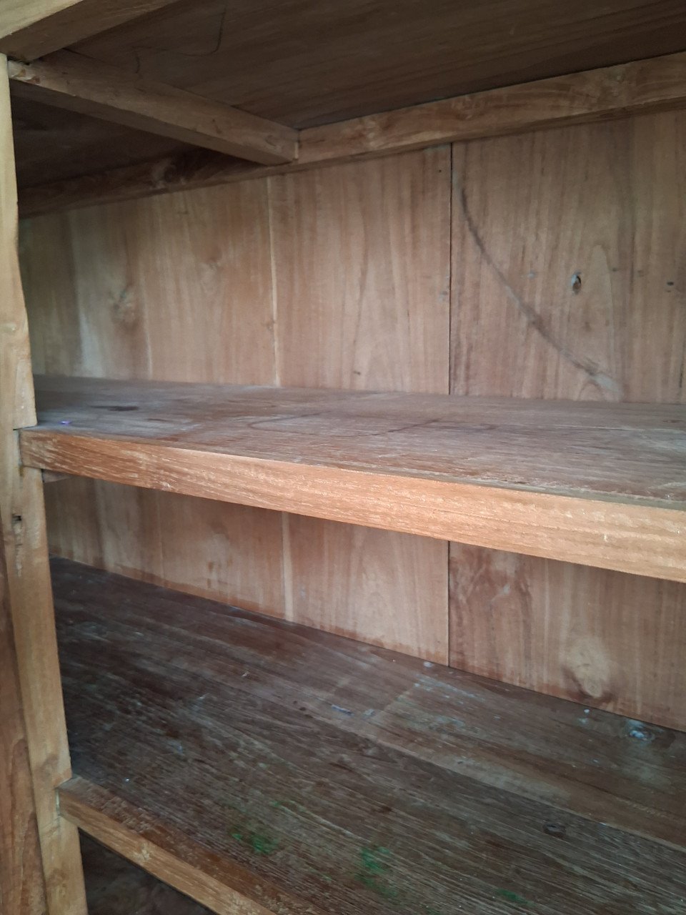 Kast teakhouten