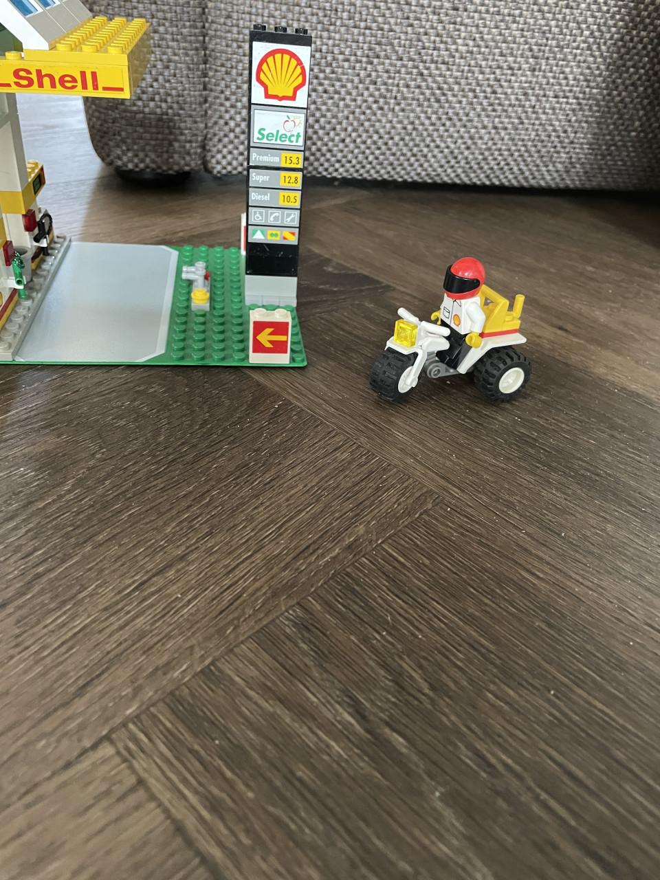 System lego: Shell benzinepompen 1256