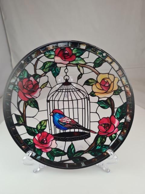 Raamhanger Vogel  in Kooi