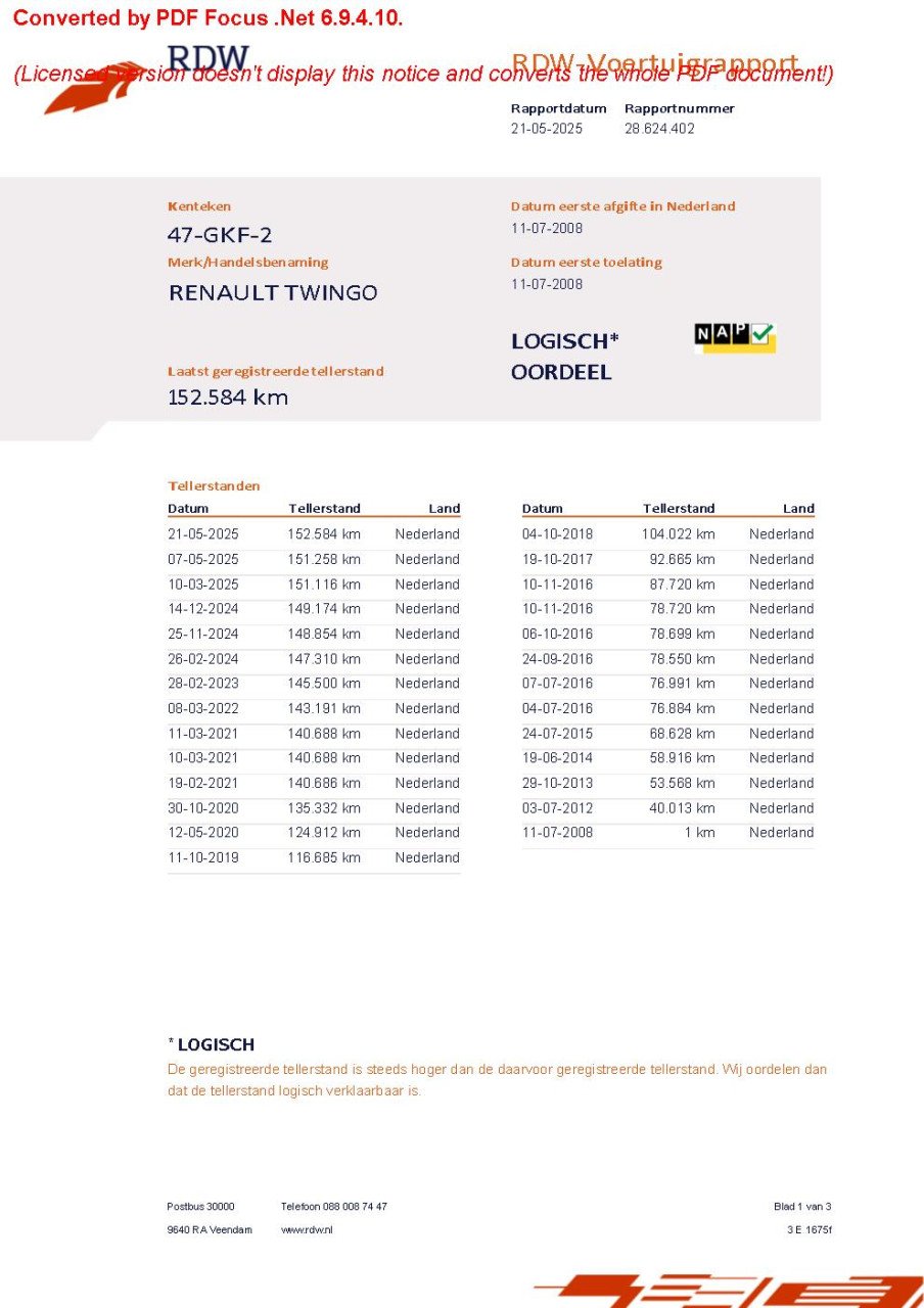 Renault Twingo 1.1 airco | cruise control | radio & cd-speler | elektrische
