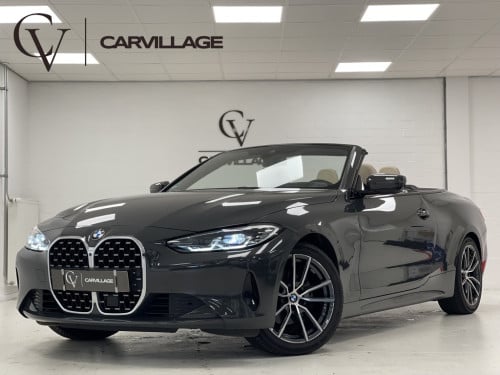 BMW 4 Serie cabrio 420i high executive individual | dravitgrau | nekverwarm