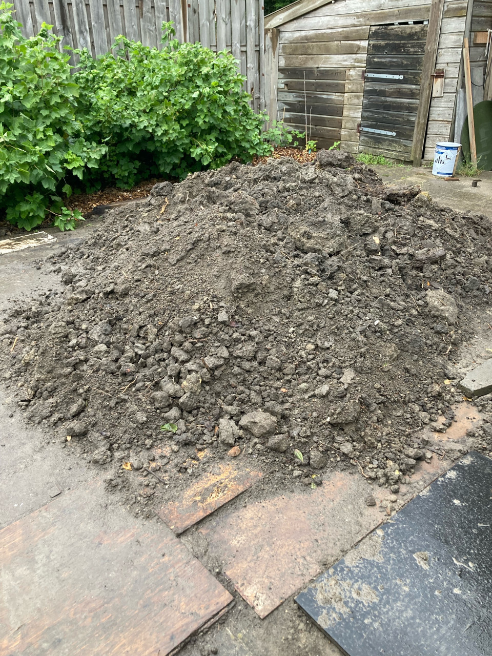 Gratis: 1 m3 (kuub) schone grond (tuinaarde)