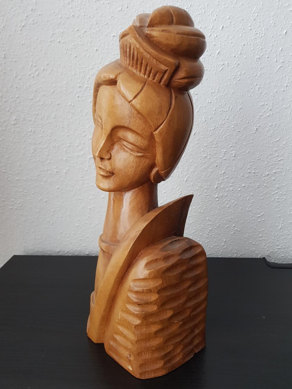 Balinees houtsnijwerk 38,5 x 15 x 10cm