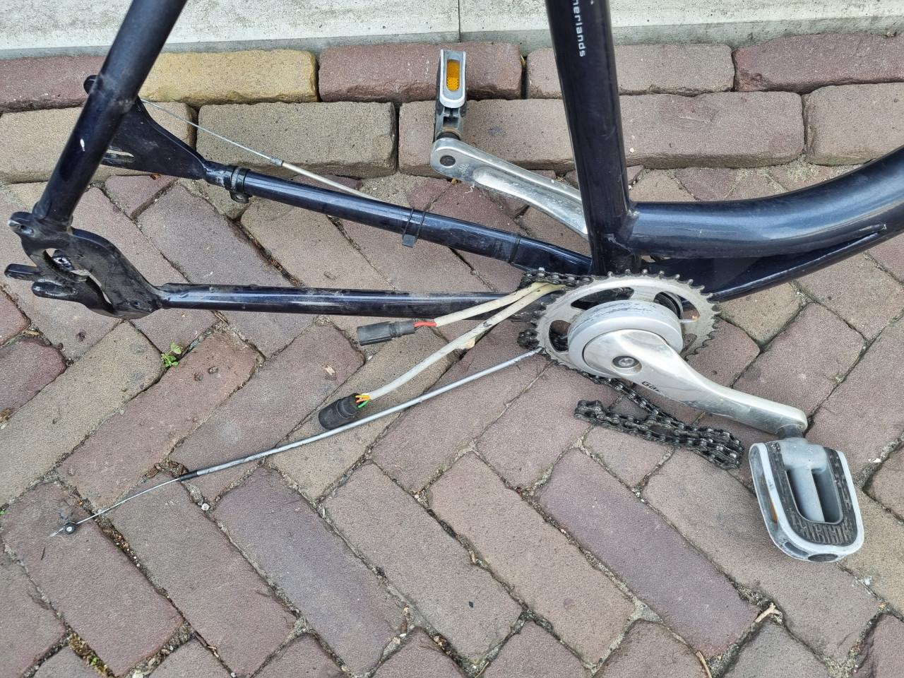 Frame met toebehoren Gazelle Innergy 28 inch