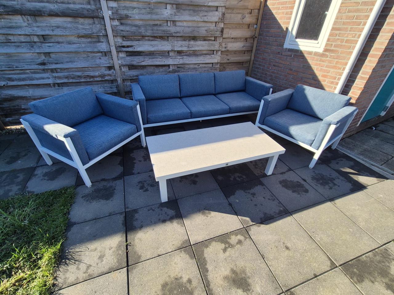 Aluminium Loungeset Le Sud (Bezorging mogelijk)
