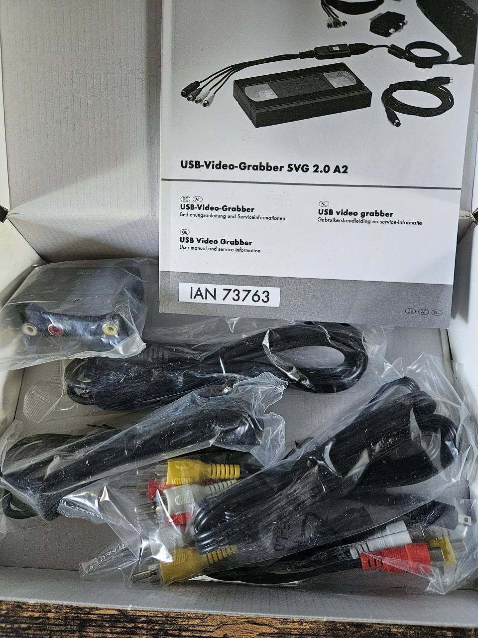 SilverCrest USB Video Grabber SVG 2.0 A2 - Digitaliseer je