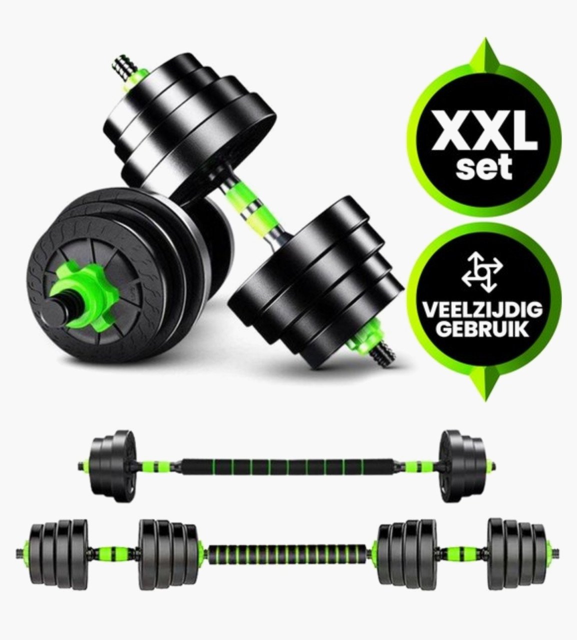 ZGAN Venom sports 2in 1  vinyl dumbell/halter set te koop.