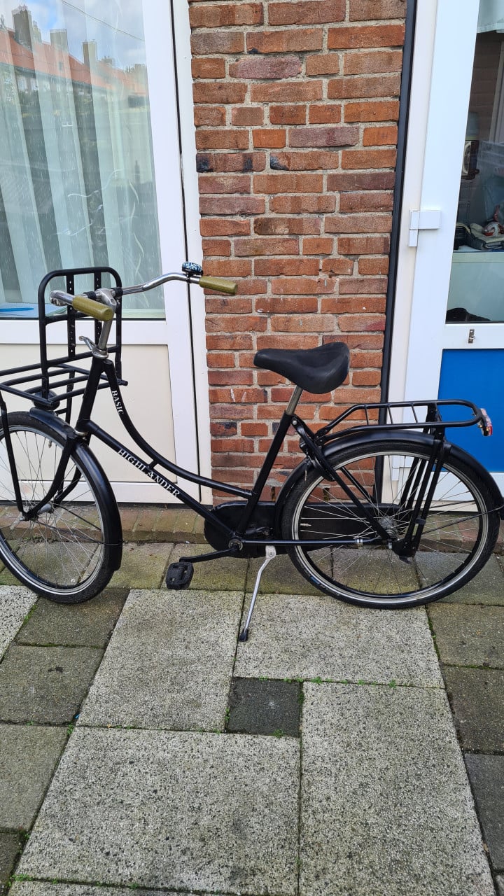 Dames fiets merk HIGHLANDER-Basic-26inch-Fr.maat48 inch