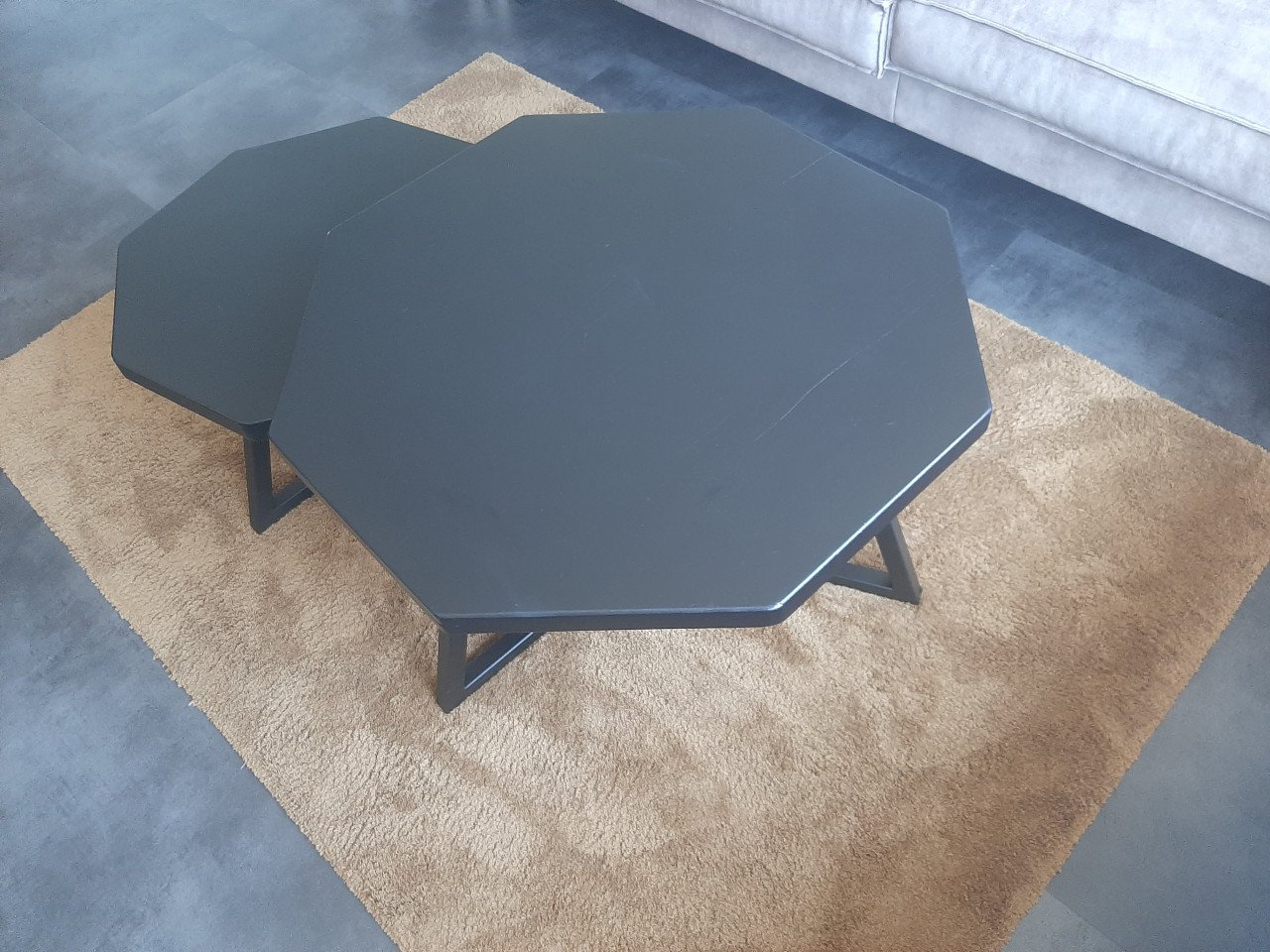 Tweedelig salontafel set
