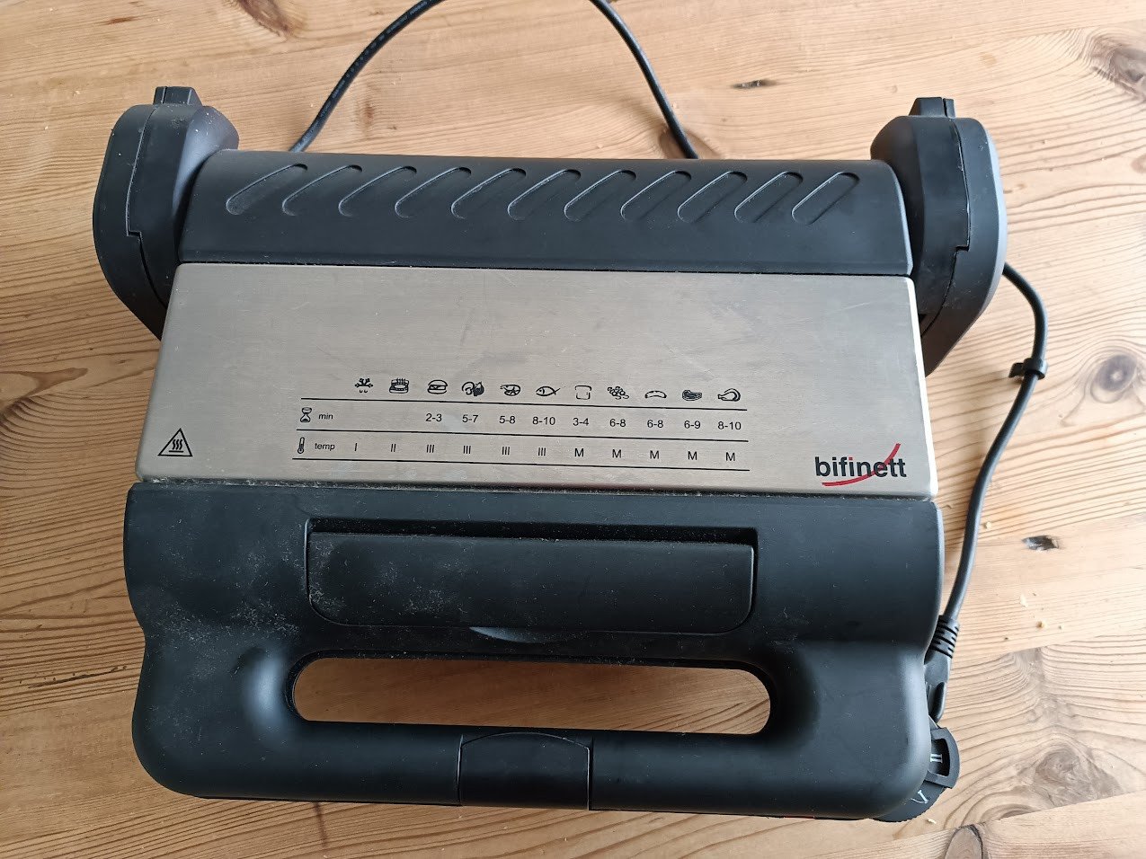 Contactgrill / Grillplaat – Bifinett Multifunctionele