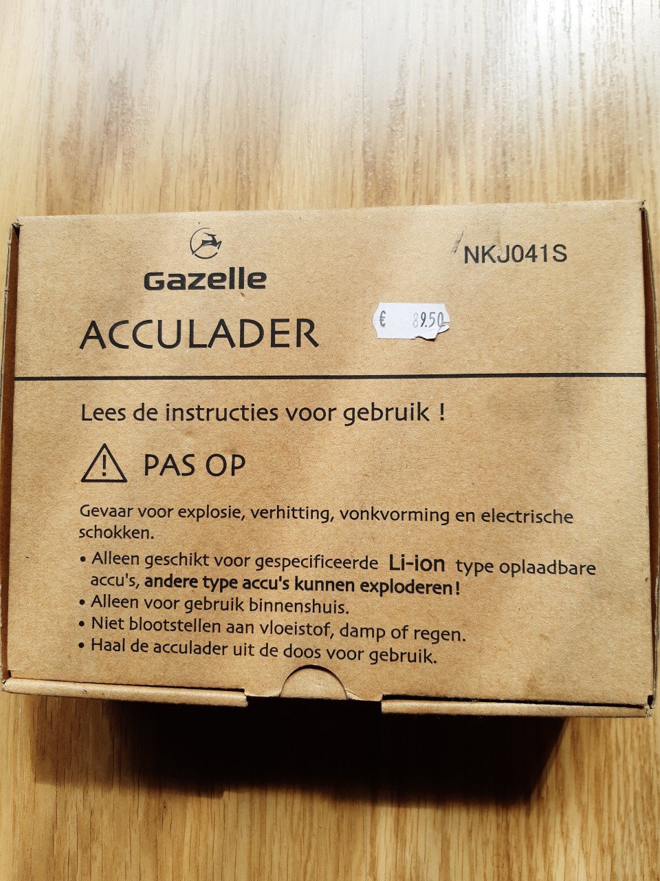 Gazelle accu lader