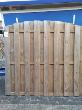 Nieuwe toogschermen, schuttingen, afm. 180x180 cm