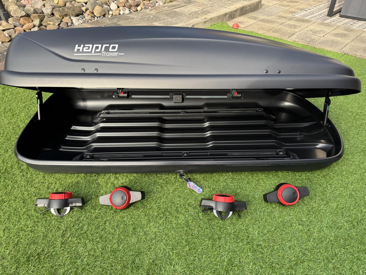 Hapro dakkoffer Traxer 8.6 530 liter - Antraciet