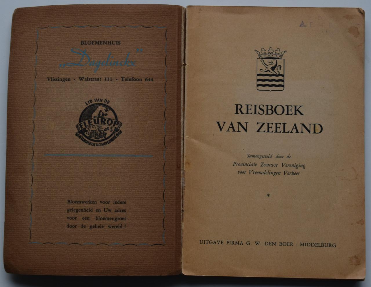 Reisboek van Zeeland.