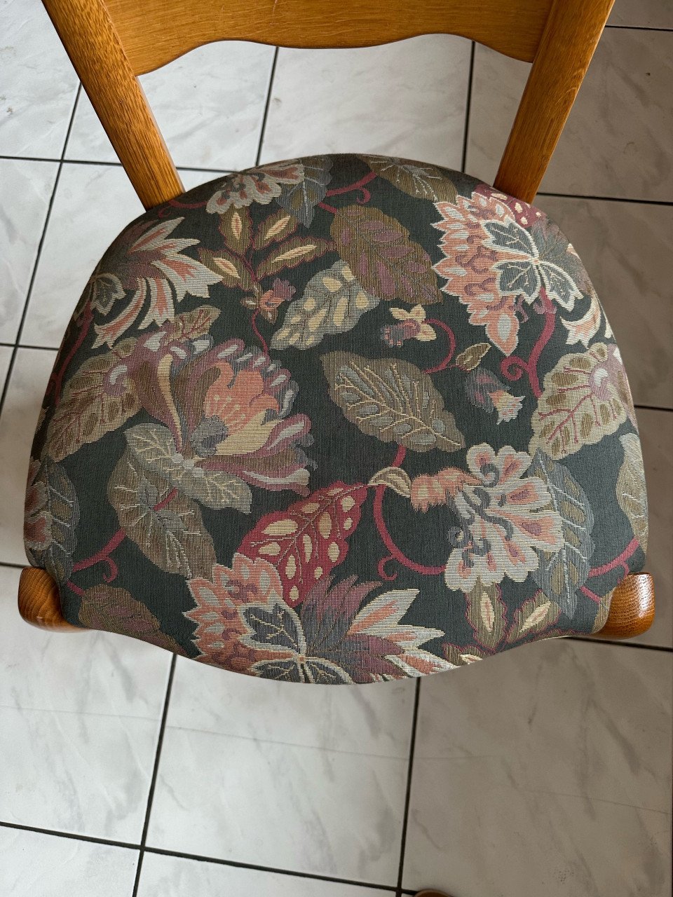 Massief eiken eetkamerstoelen