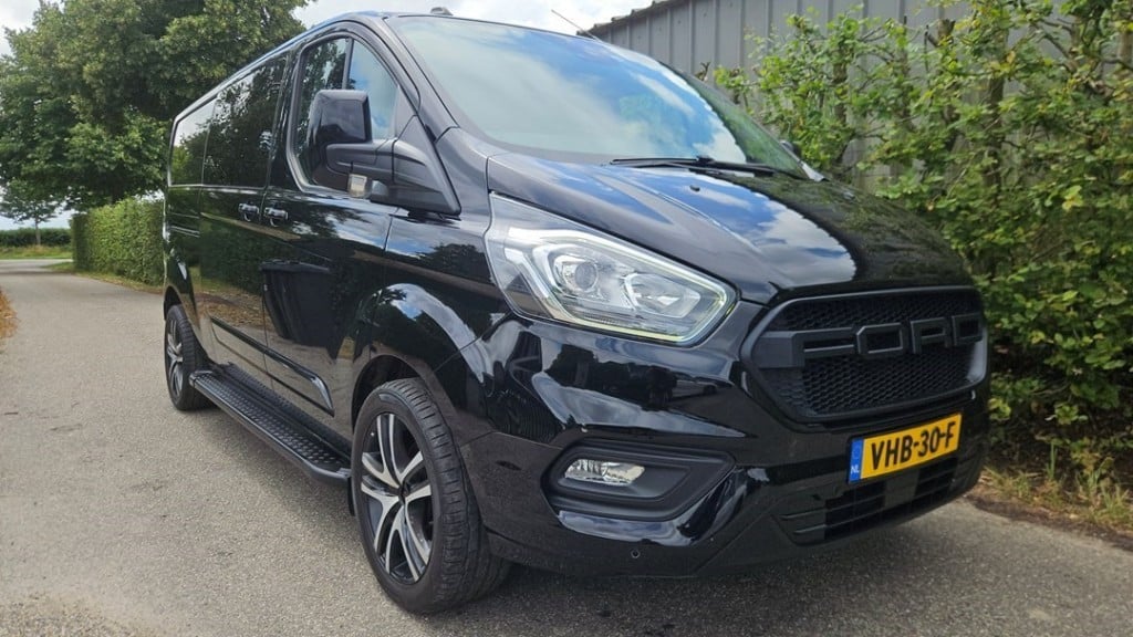 Ford Transit Custom 2.0 tdci 170 pk dubbele schuifdeur, leer, camera, trekh