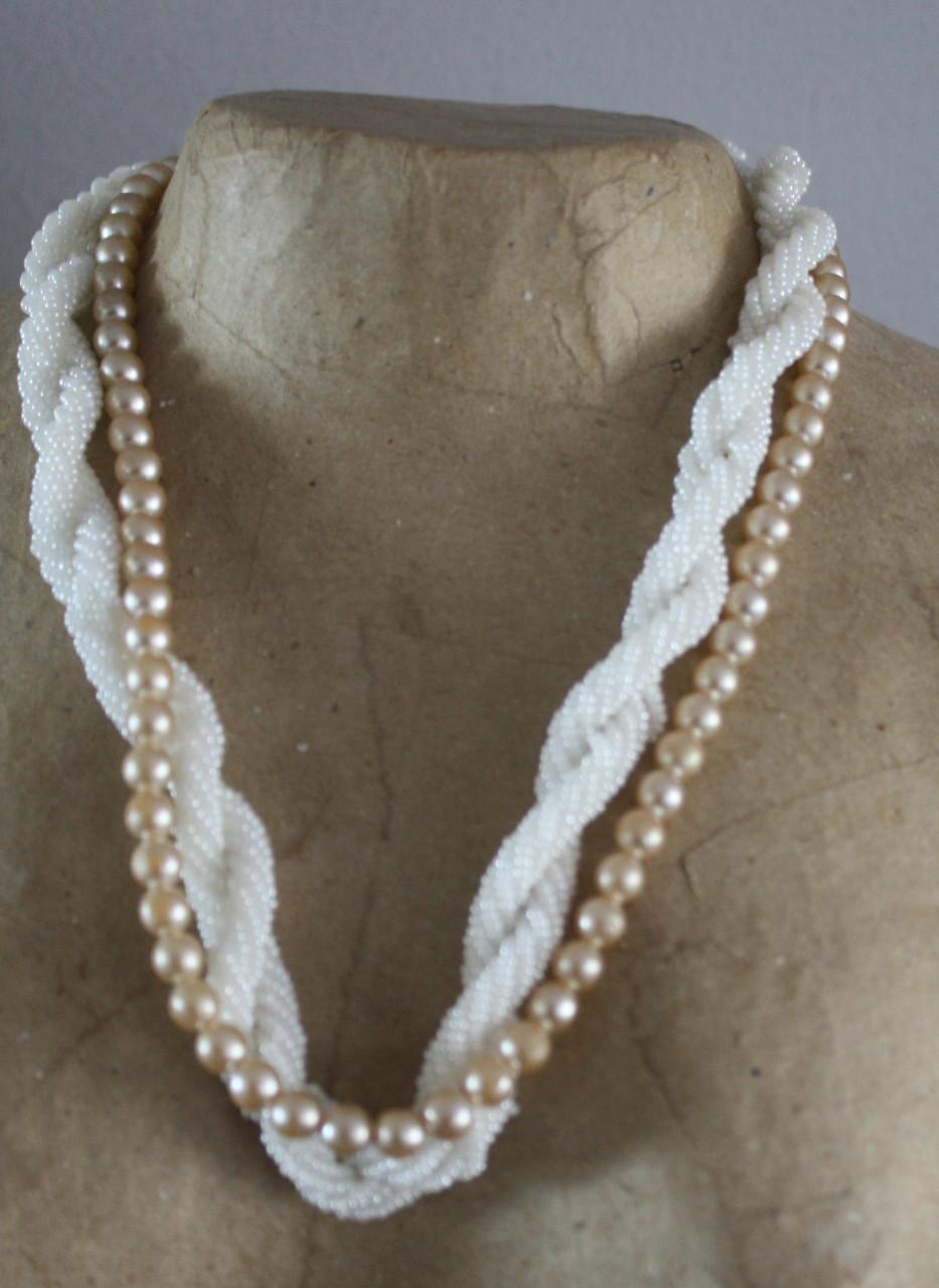 Parelketting met kralen ketting