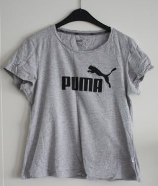 Grijs puma shirt maat 40