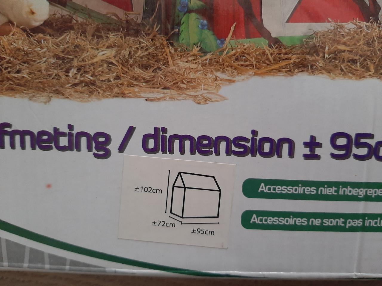 Speeltent paardenstal
