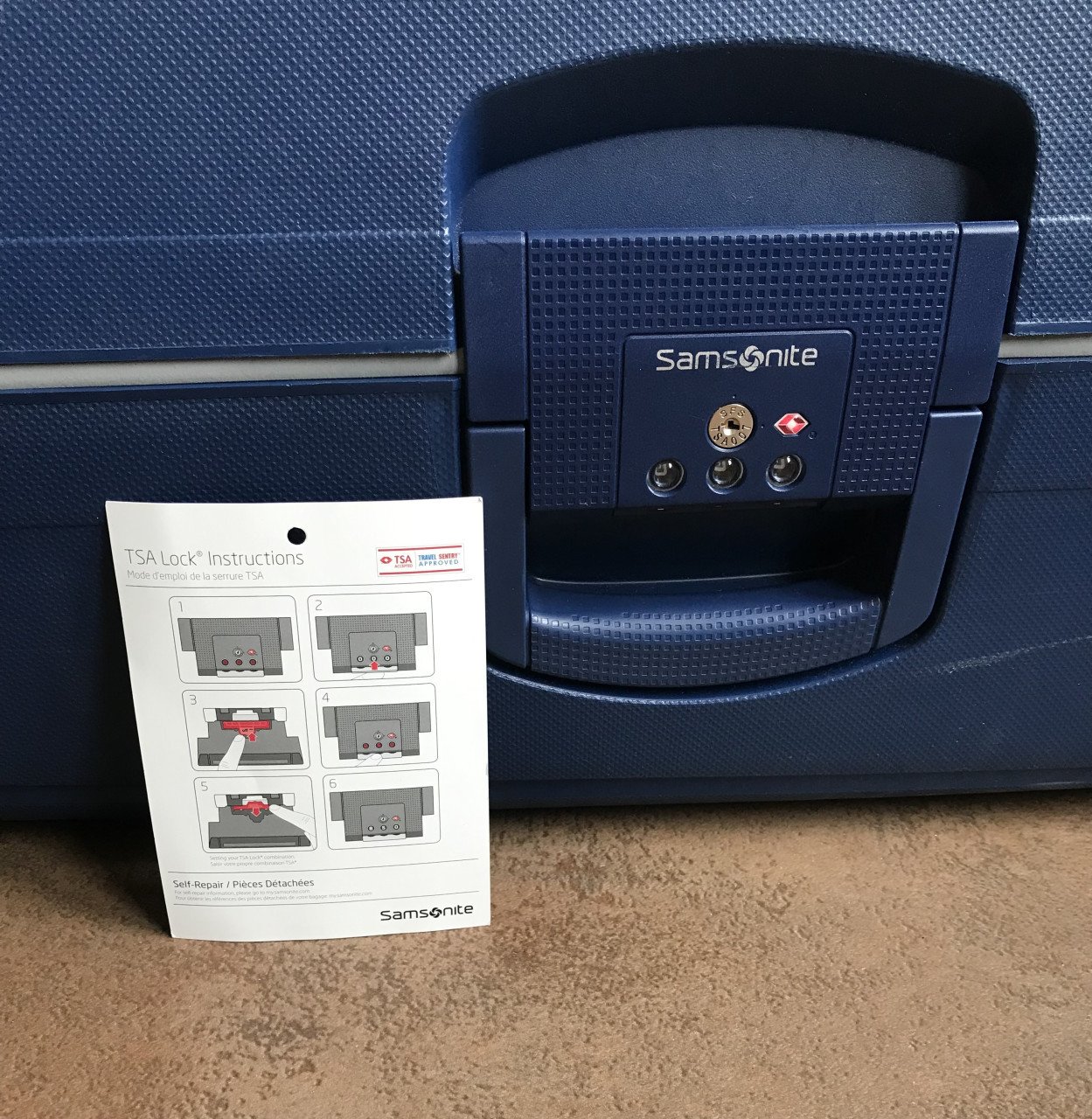 Samsonite rol koffer S’cure Spinner 75 cm als Nieuw