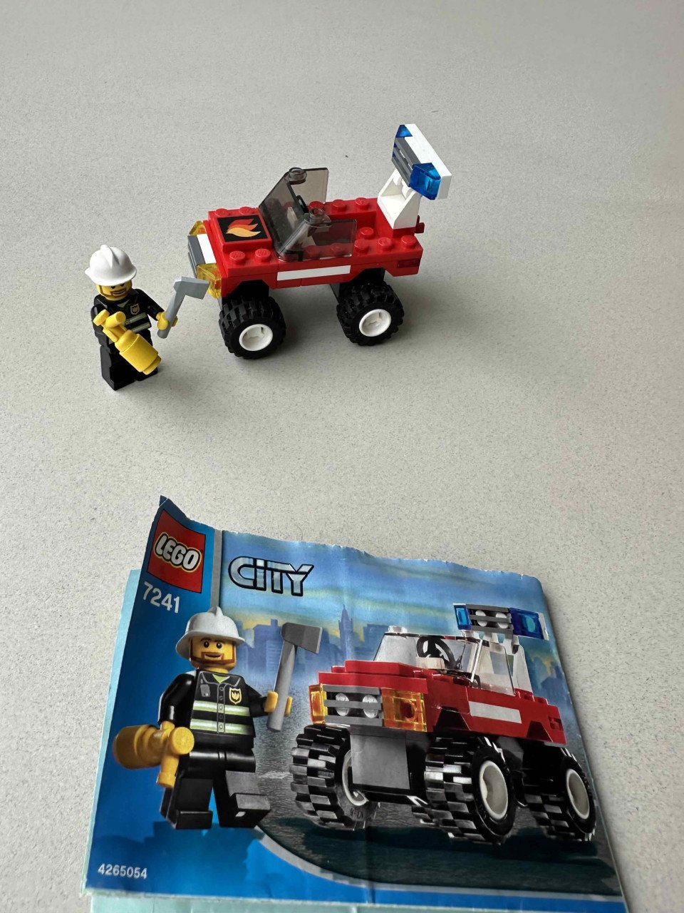 Lego City Brandweerwagen 7241