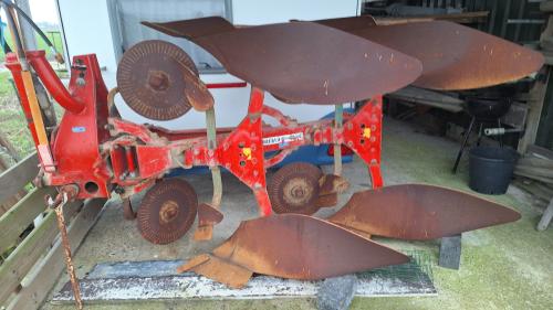 Zware kantelploeg 2-schaar