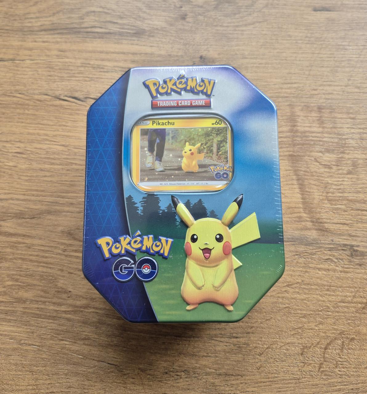 Pokemon Pikachu Box / Tin nieuw in seal