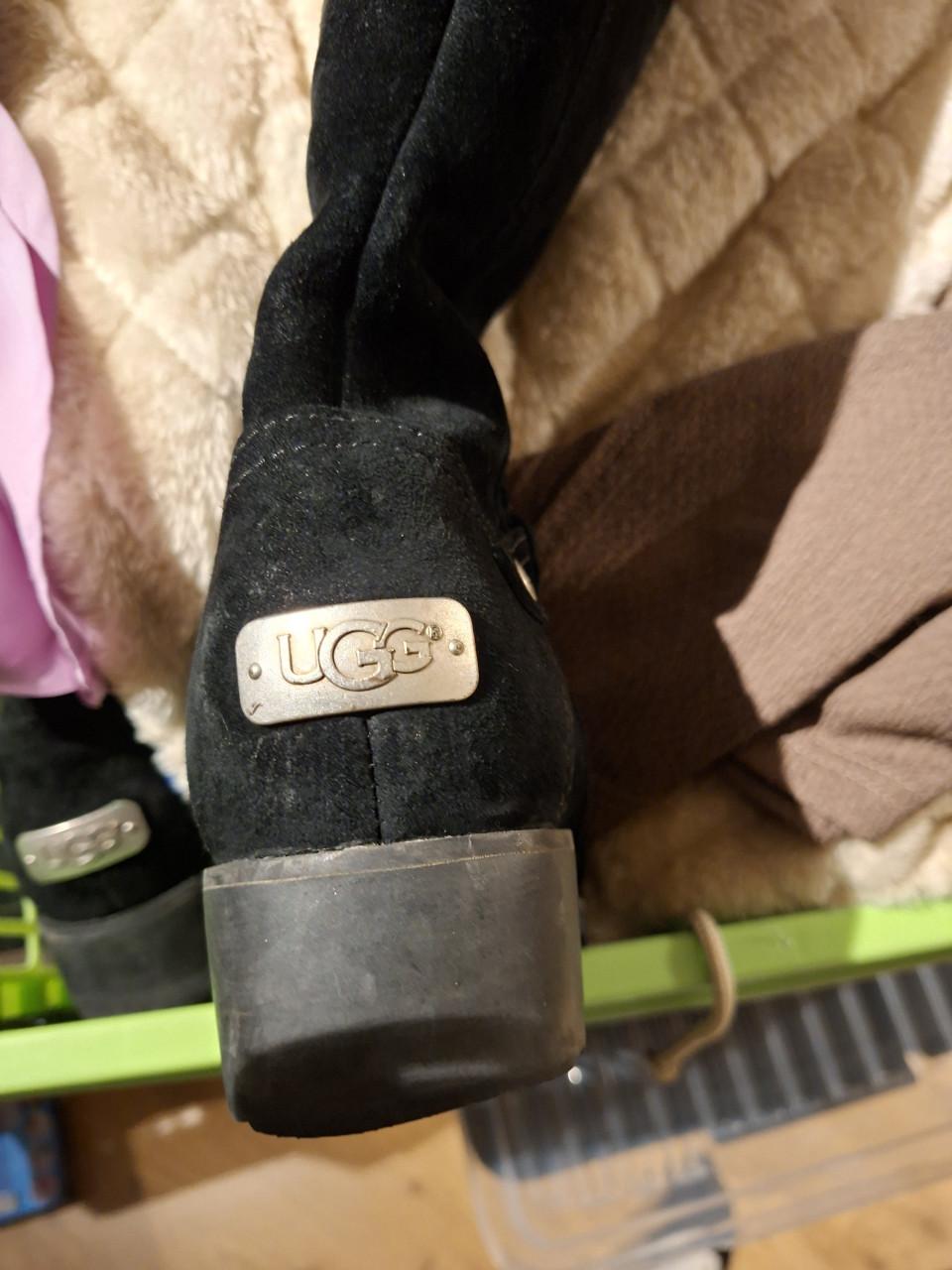 Prachtige biker Uggs Kensington vintage zwart mt 38,5