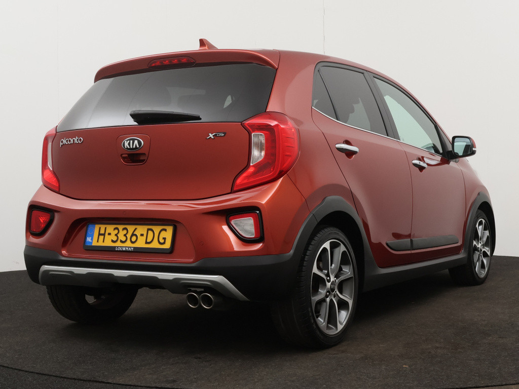 Kia Picanto 1.0 t-gdi x-line | 100pk | 1e eigenaar | navigatie | achteruitr
