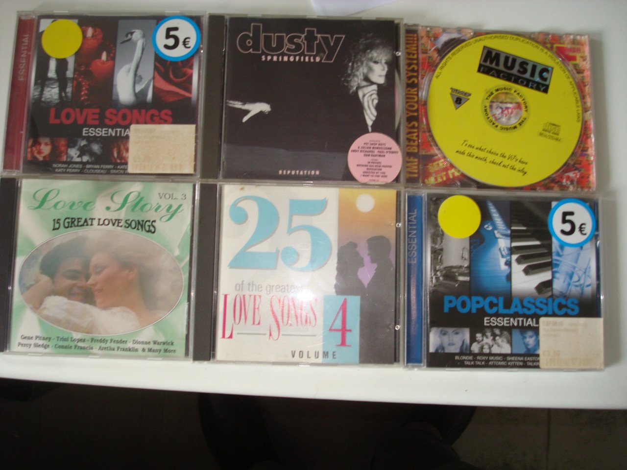 CD van 60 70 love enz