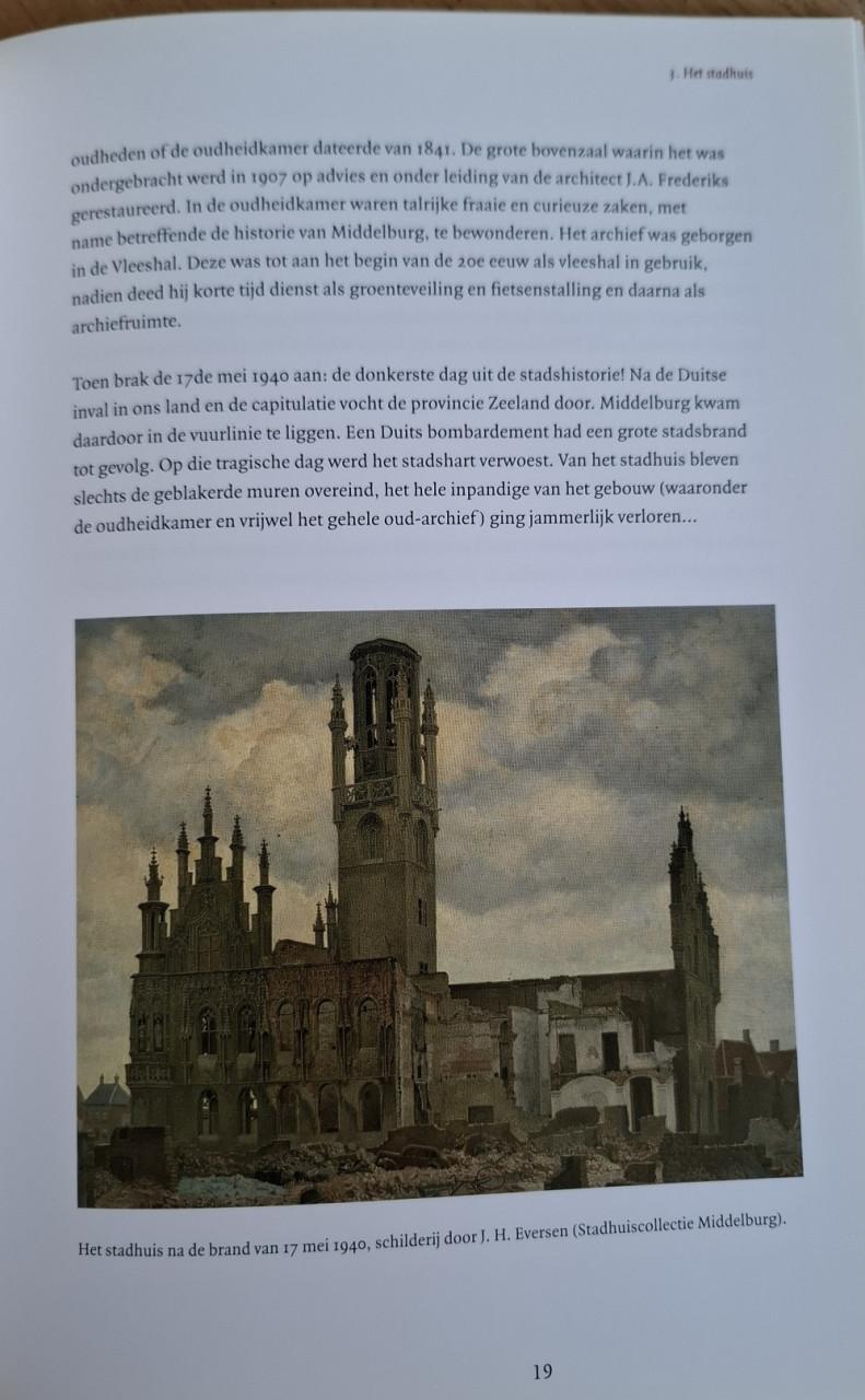 Het stadhuis van Middelburg: ‘Een bijzonder fraai raadhuis ... Peter Sijnke