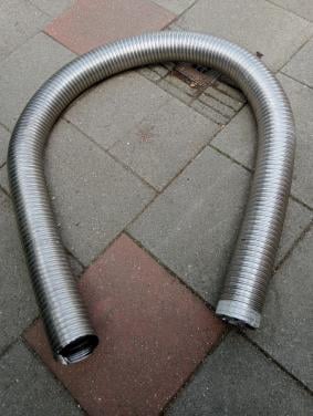 Afvoer buis schoorsteen