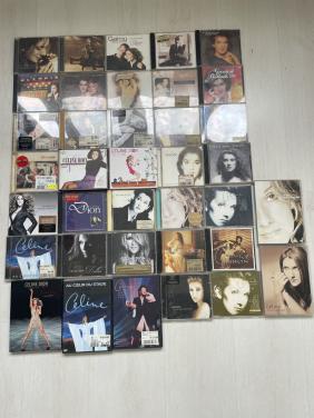 Cd /dvd collectie Celine Dion