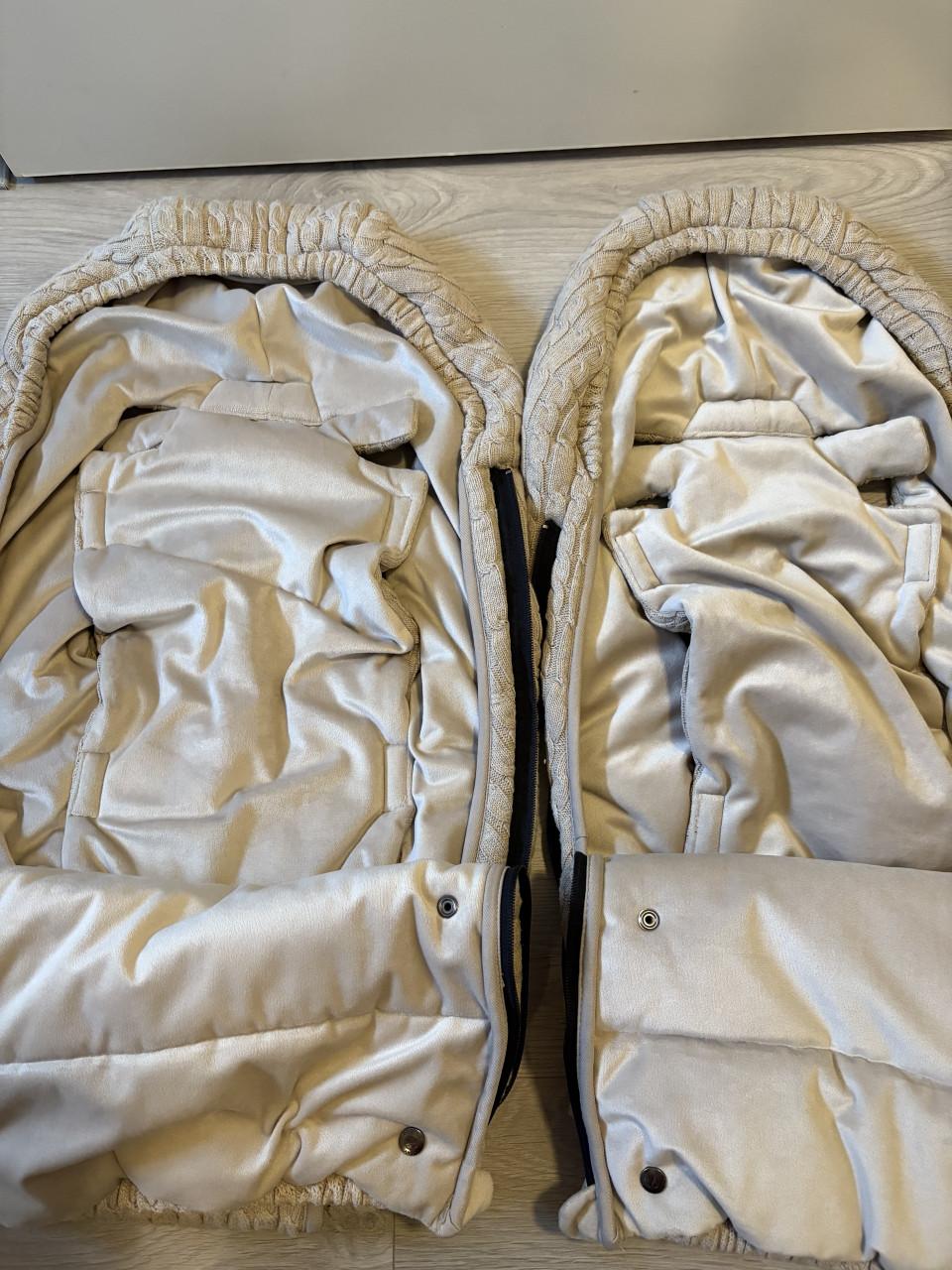 2 mooie voetenzakken voor de maxicosi