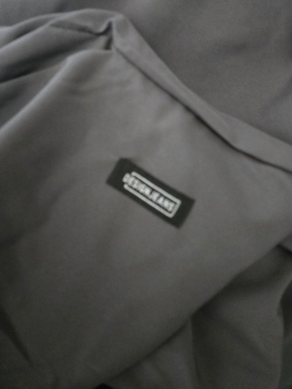 Donkergrijze, losvallende loungebroek van Design Jeans , Maat M