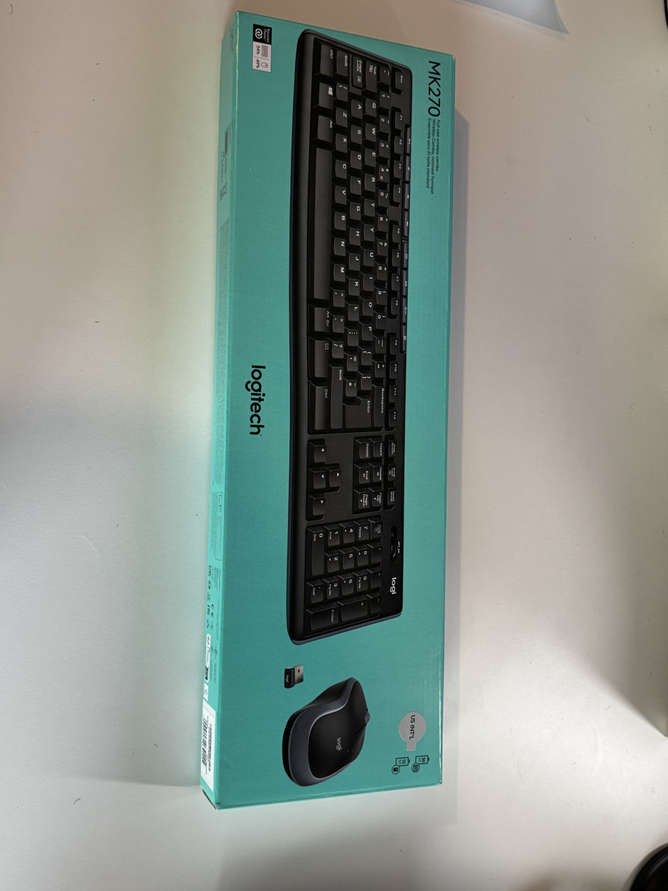 Logitech keyboard en muis mk720