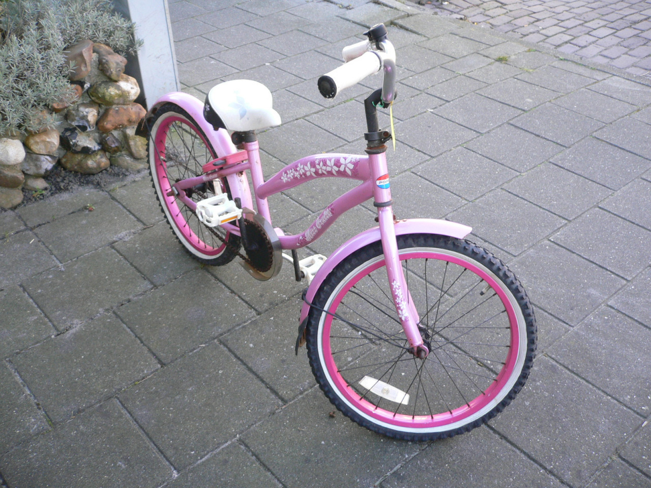 Gebruikte "Doe Het Zelf" meisjesfiets