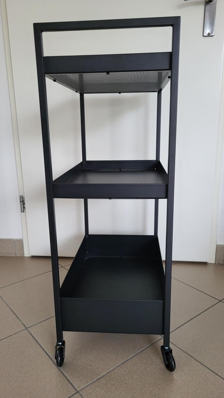 IKEA Nissafors roltafel zwart