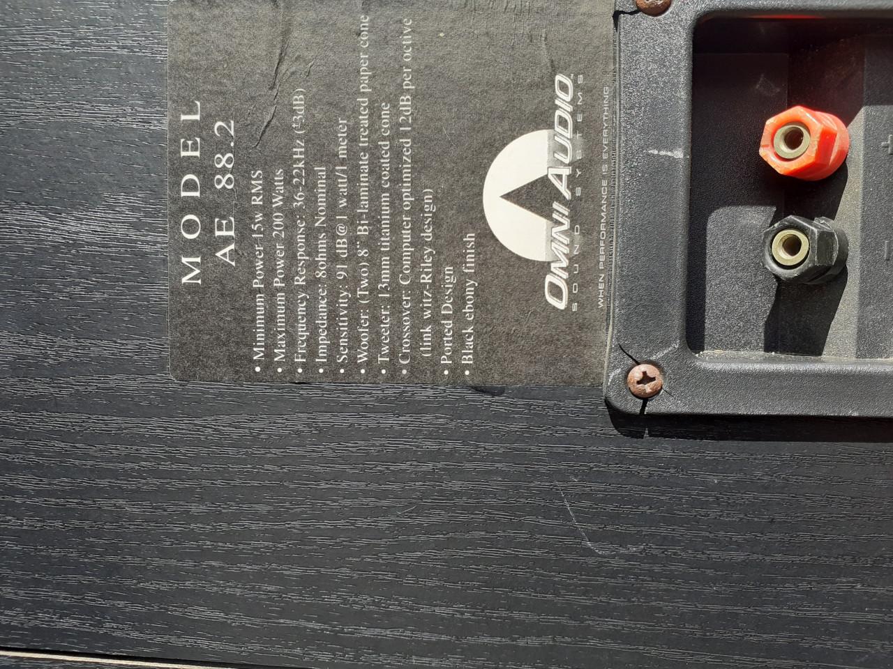 2 x Grote Speakers OMNI-Audio - 200Watt & 1 x DEVINE