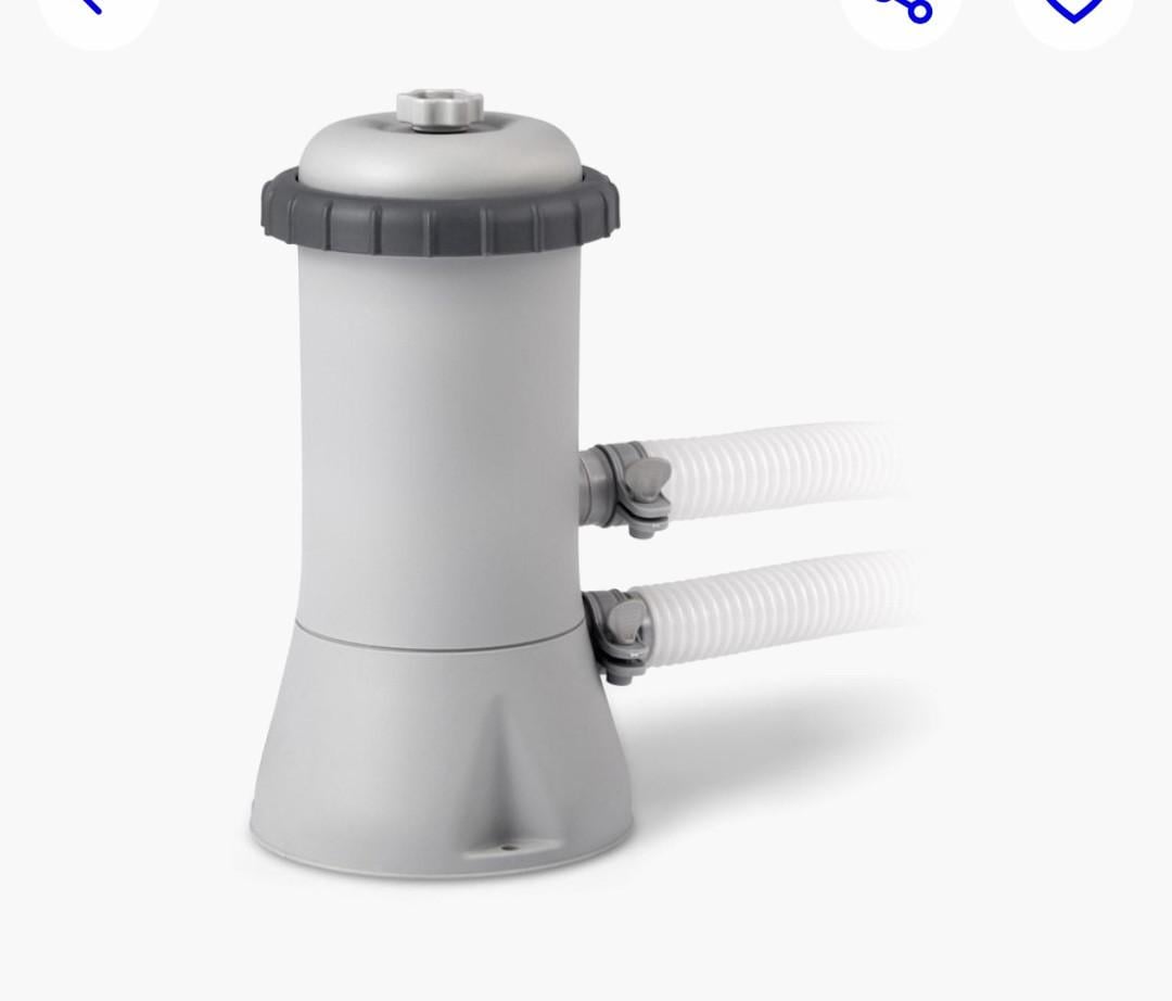 Zwembad met pomp